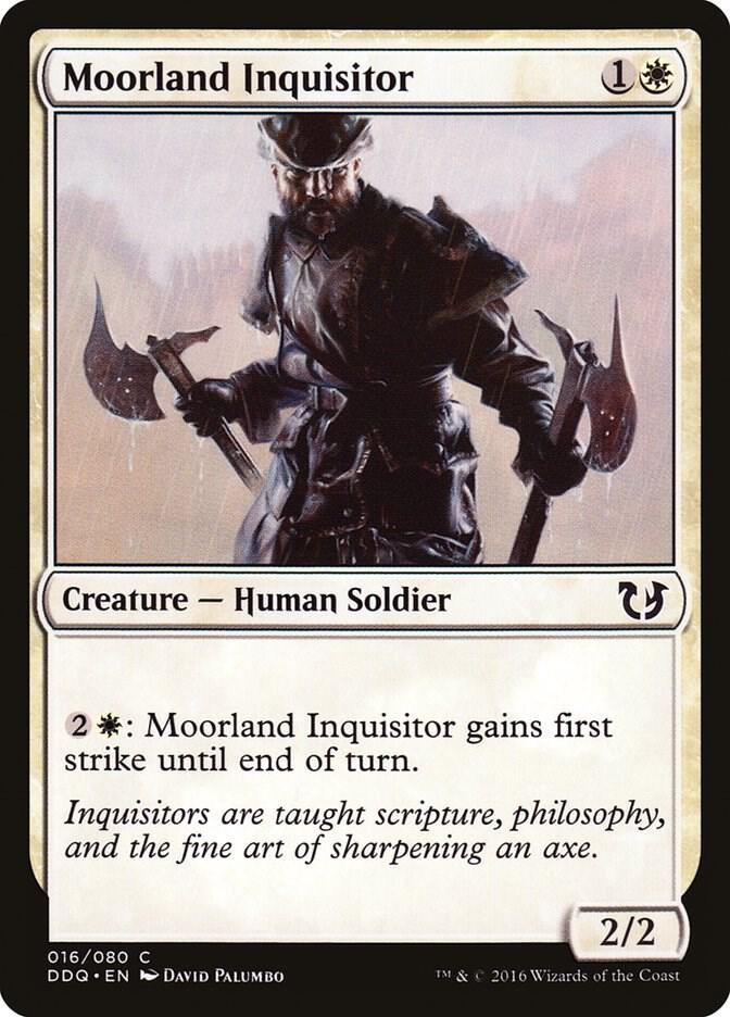 Moorland Inquisitor [Duel Decks: Blessed vs. Cursed] 16