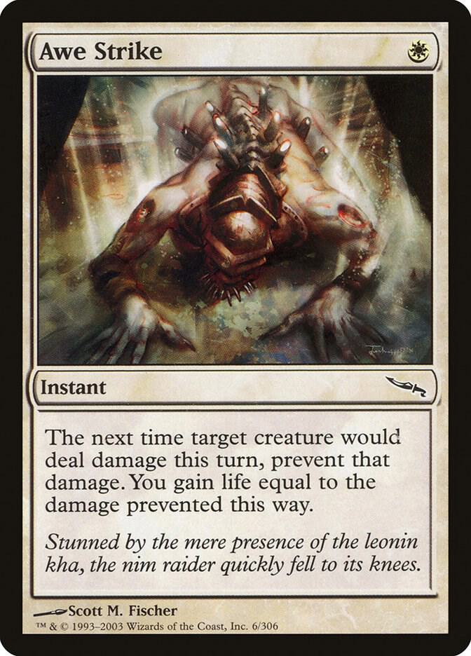 Awe Strike [Mirrodin] 6