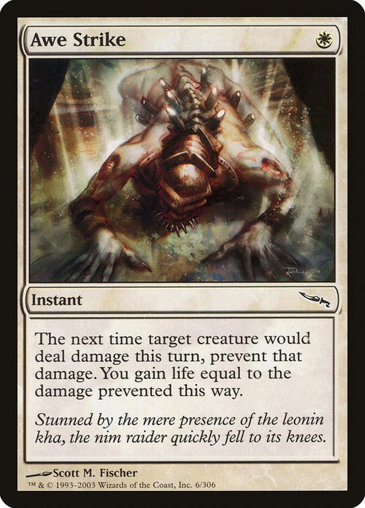 Awe Strike [Mirrodin] 6