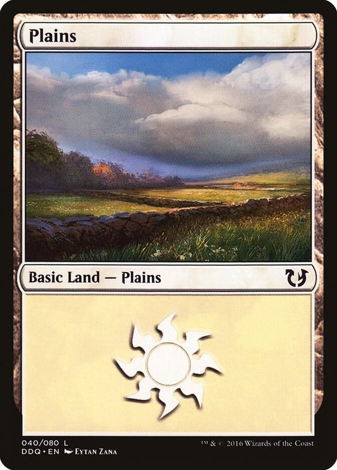 Plains (040) [Duel Decks: Blessed vs. Cursed] 40