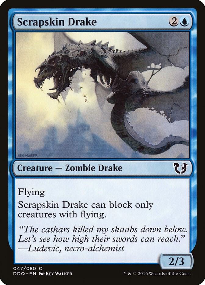 Scrapskin Drake [Duel Decks: Blessed vs. Cursed] 47