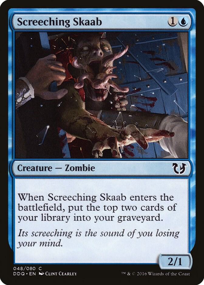 Screeching Skaab [Duel Decks: Blessed vs. Cursed] 48