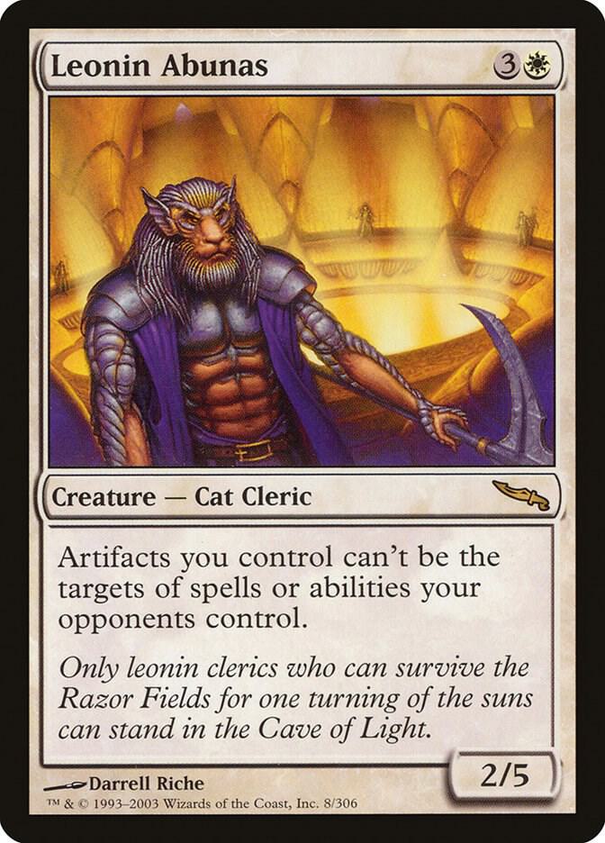 Leonin Abunas [Mirrodin] 8