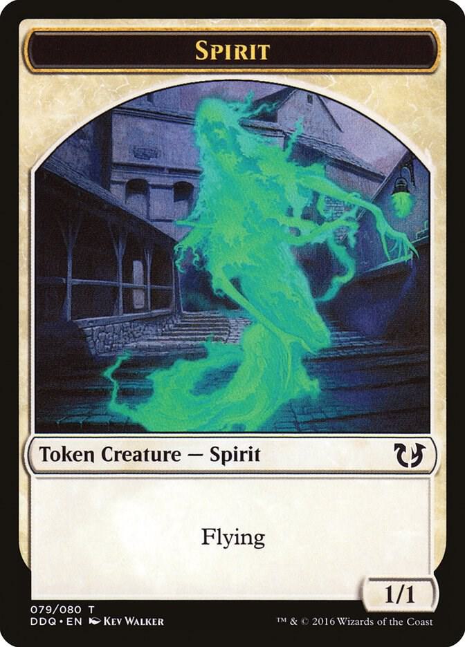 Spirit Token [Duel Decks: Blessed vs. Cursed] 79