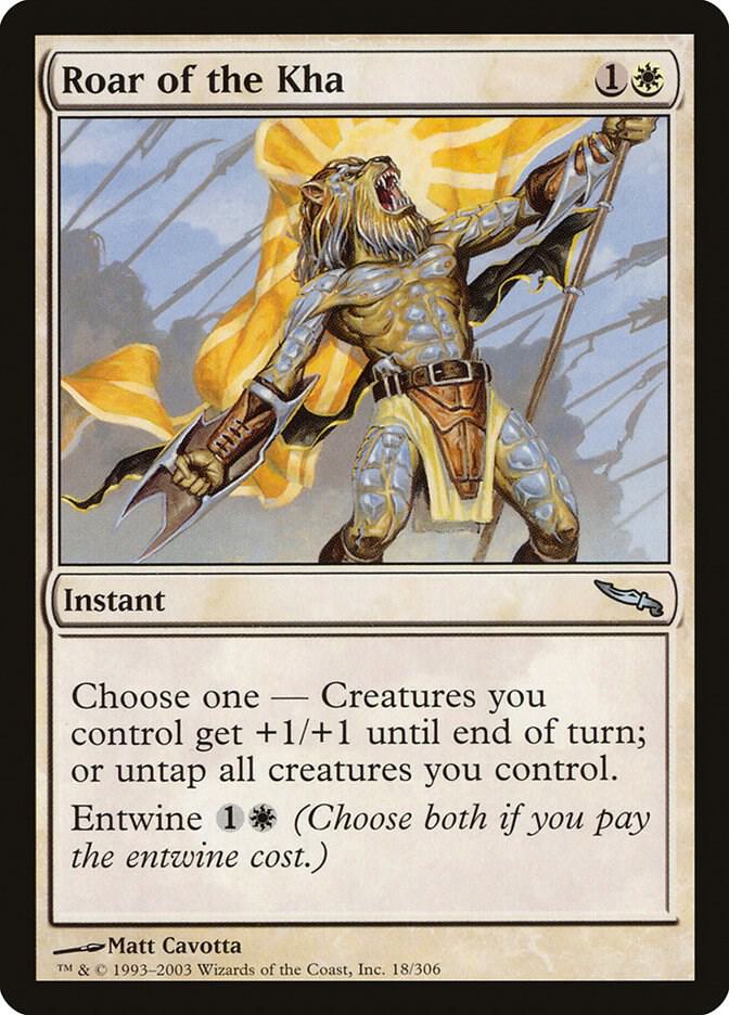 Roar of the Kha [Mirrodin] 18