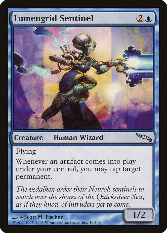 Lumengrid Sentinel [Mirrodin] 40