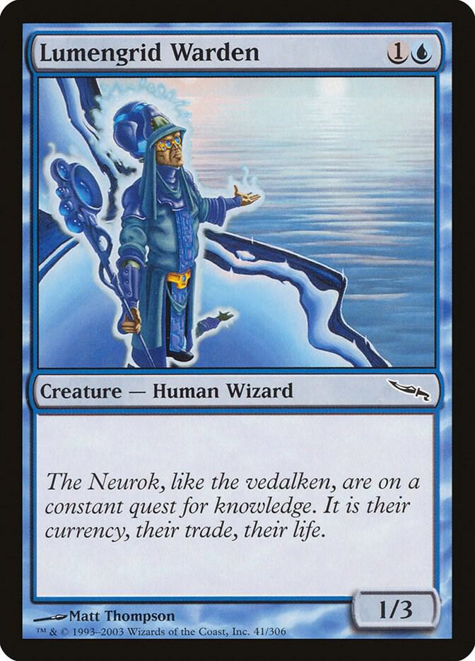 Lumengrid Warden [Mirrodin] 41