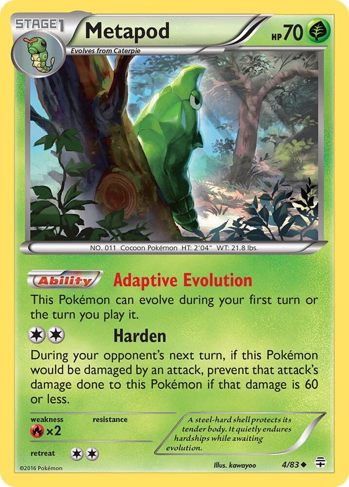 Metapod [Generations] 4/83