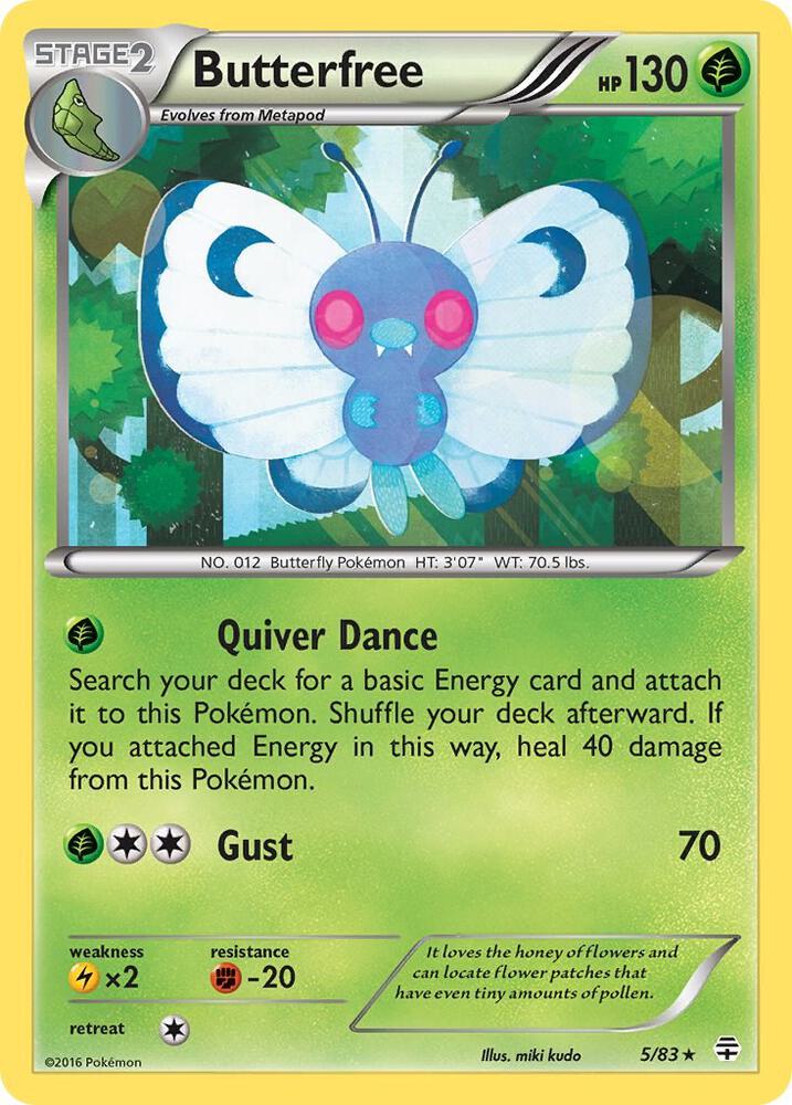 Butterfree [Generations] 5/83