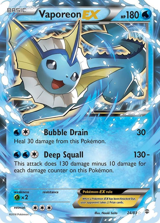 Vaporeon EX [Generations] 24/83