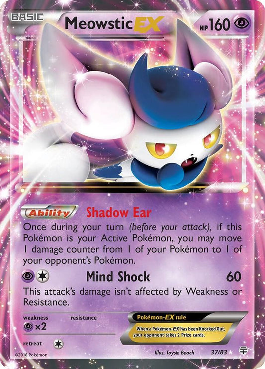 Meowstic EX [Generations] 37/83