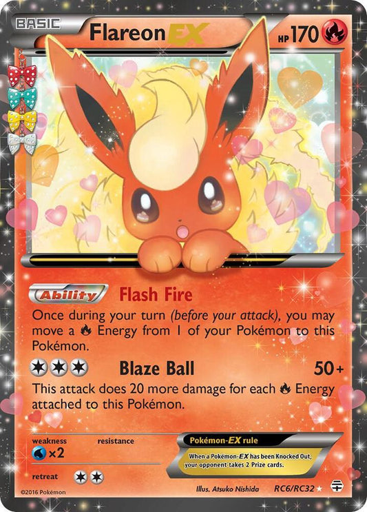 Flareon EX [Generations: Radiant Collection] RC6/RC32