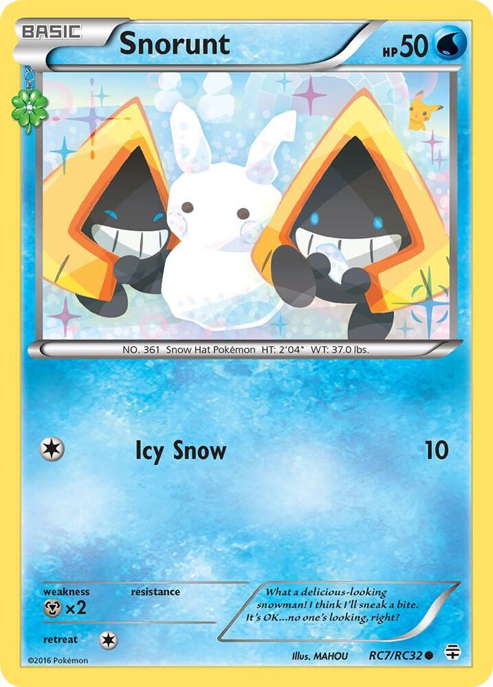 Snorunt [Generations: Radiant Collection] RC7/RC32