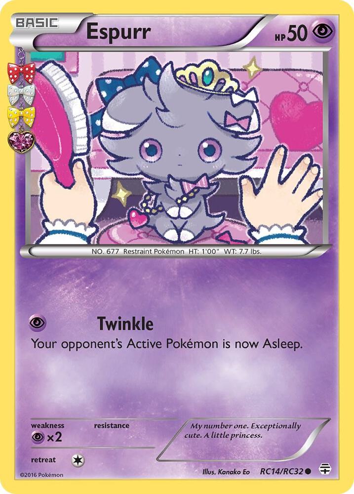 Espurr [Generations: Radiant Collection] RC14/RC32