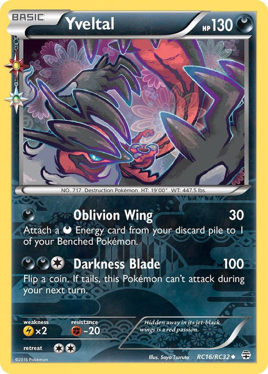 Yveltal [Generations: Radiant Collection] RC16/RC32