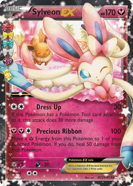 Sylveon EX [Generations: Radiant Collection] RC21/RC32