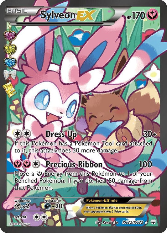 Sylveon EX (Full Art) [Generations: Radiant Collection] RC32/RC32