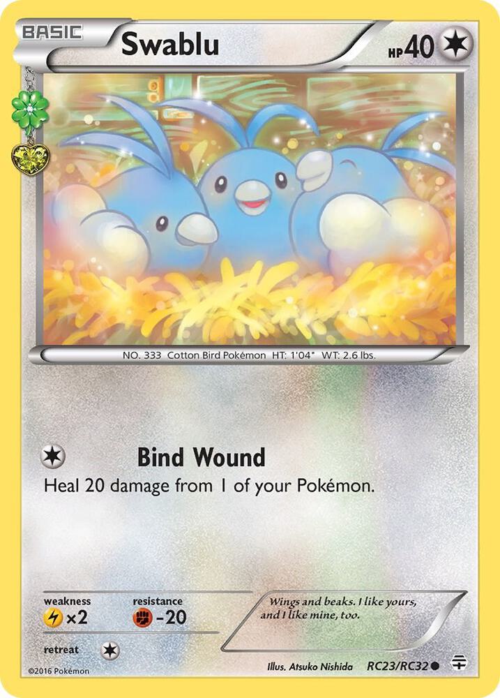 Swablu [Generations: Radiant Collection] RC23/RC32