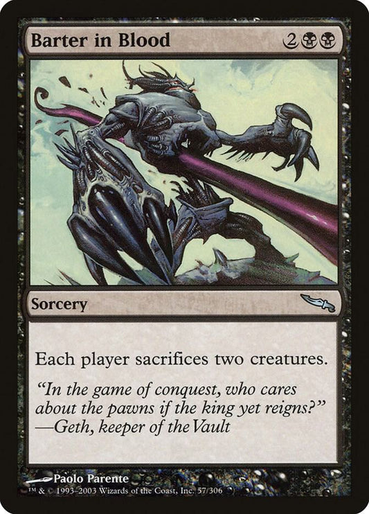 Barter in Blood [Mirrodin] 57