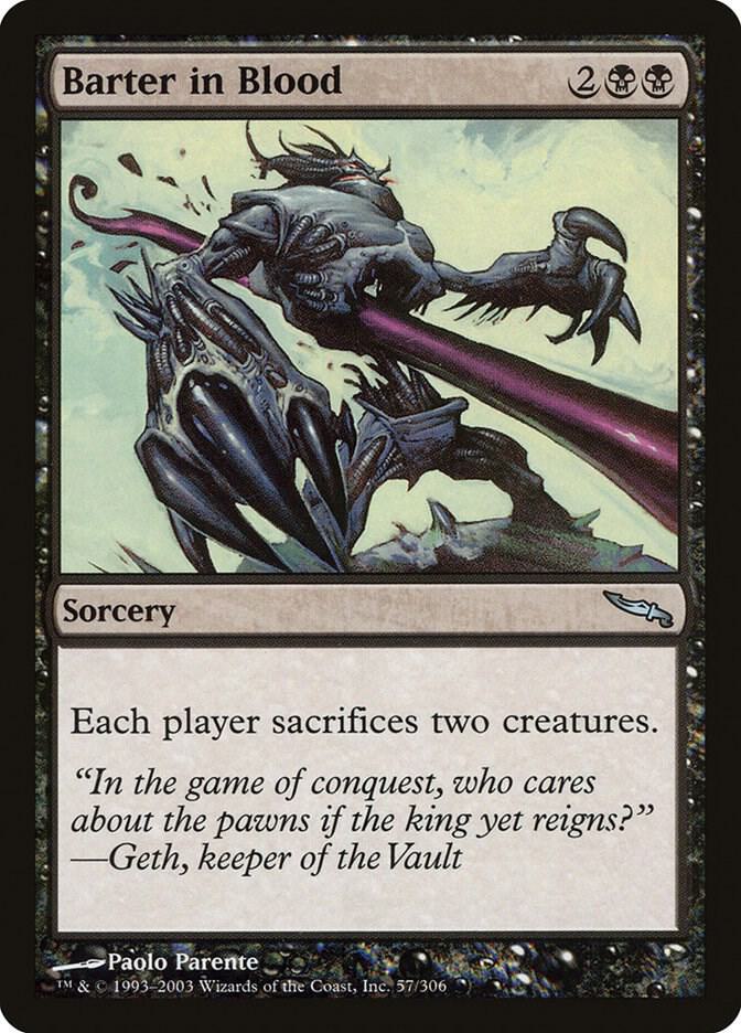 Barter in Blood [Mirrodin] 57