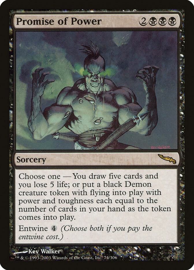 Promise of Power [Mirrodin] 74