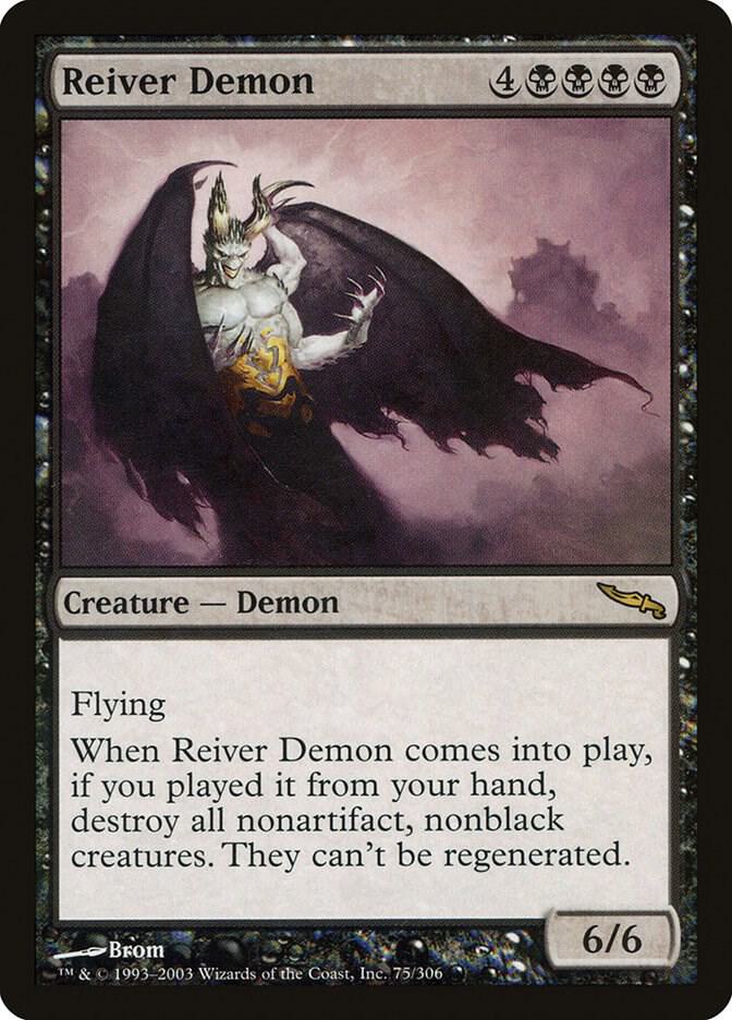 Reiver Demon [Mirrodin] 75