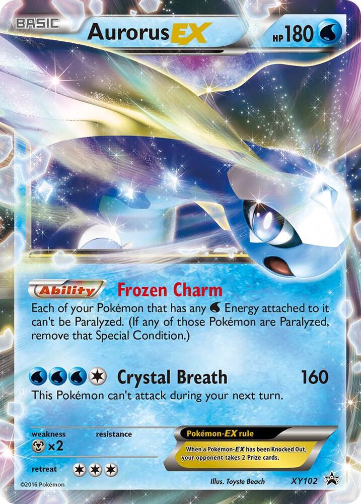 Aurorus EX - XY102 [XY Promos] XY102