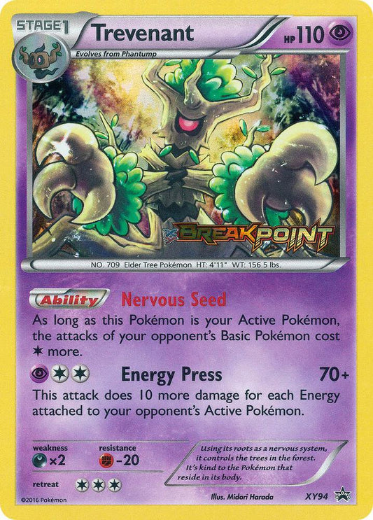 Trevenant (Prerelease) [XY Promos] XY94