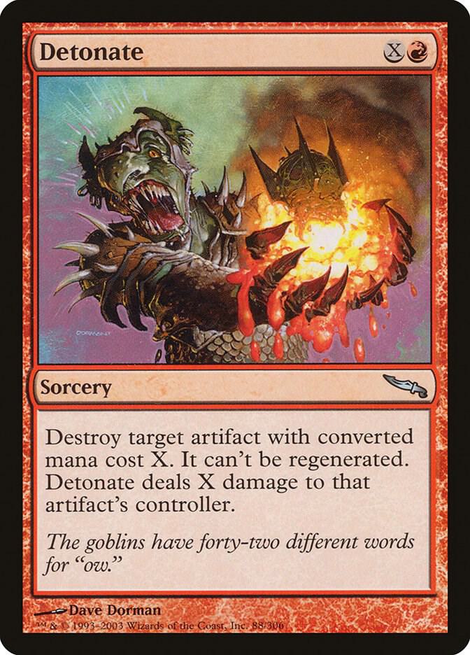 Detonate [Mirrodin] 88