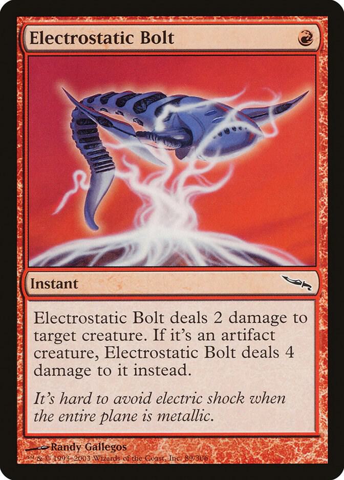 Electrostatic Bolt [Mirrodin] 89