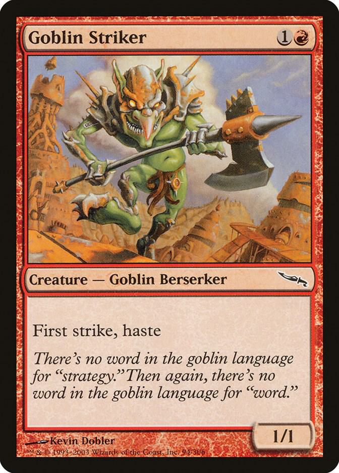 Goblin Striker [Mirrodin] 94