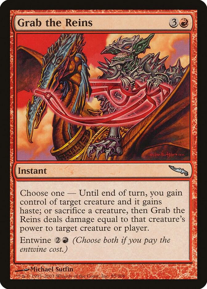 Grab the Reins [Mirrodin] 95