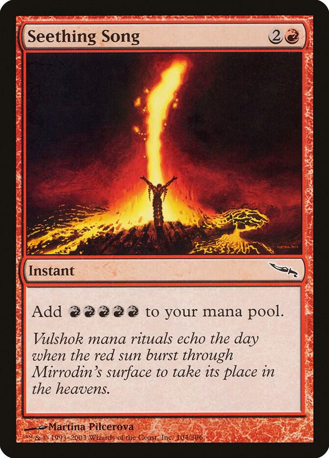 Seething Song [Mirrodin] 104