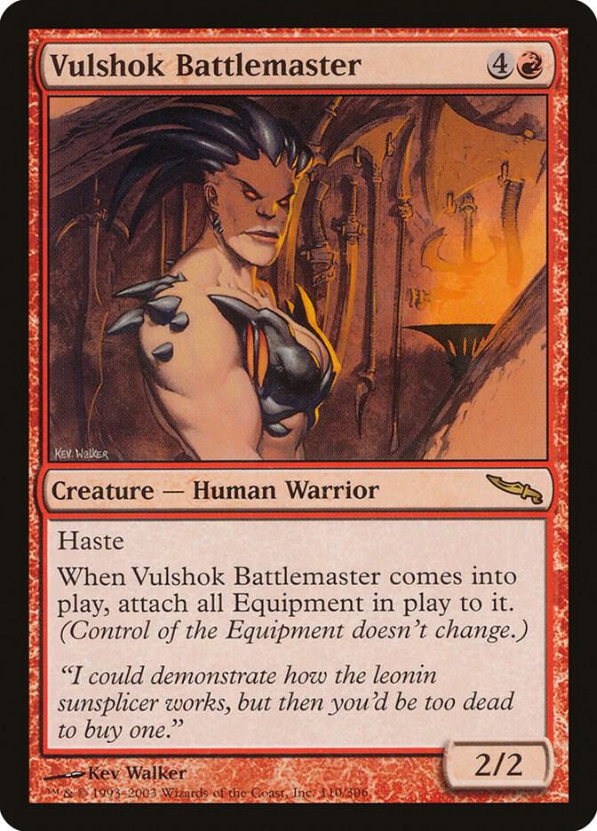 Vulshok Battlemaster [Mirrodin] 110