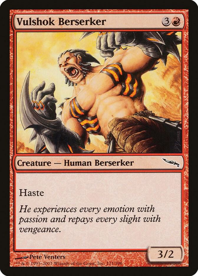 Vulshok Berserker [Mirrodin] 111