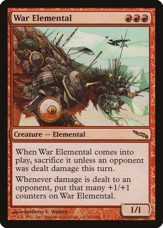 War Elemental [Mirrodin] 112