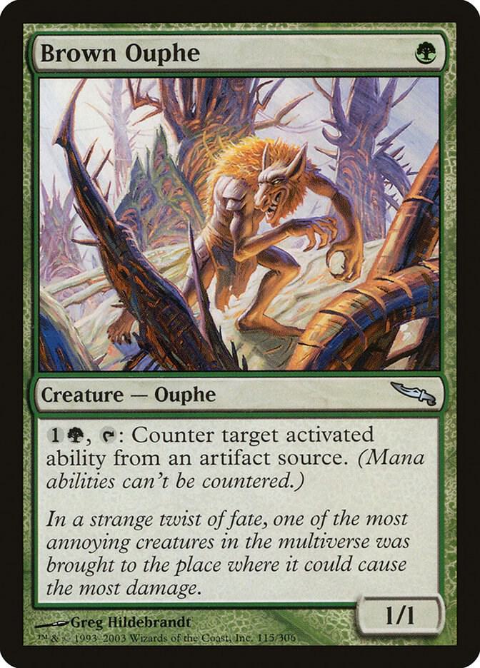 Brown Ouphe [Mirrodin] 115