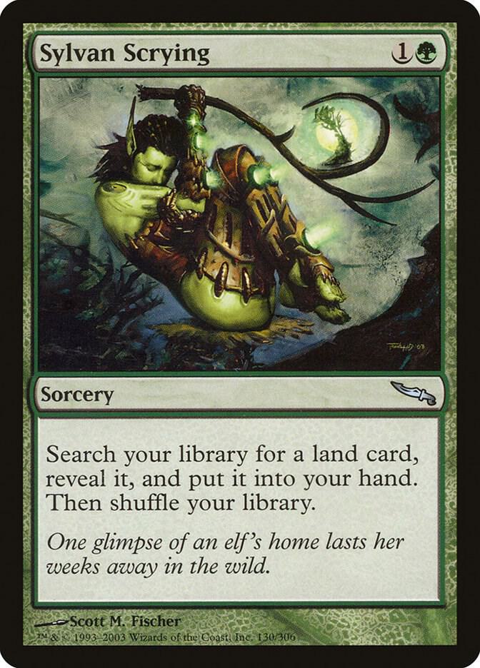 Sylvan Scrying [Mirrodin] 130