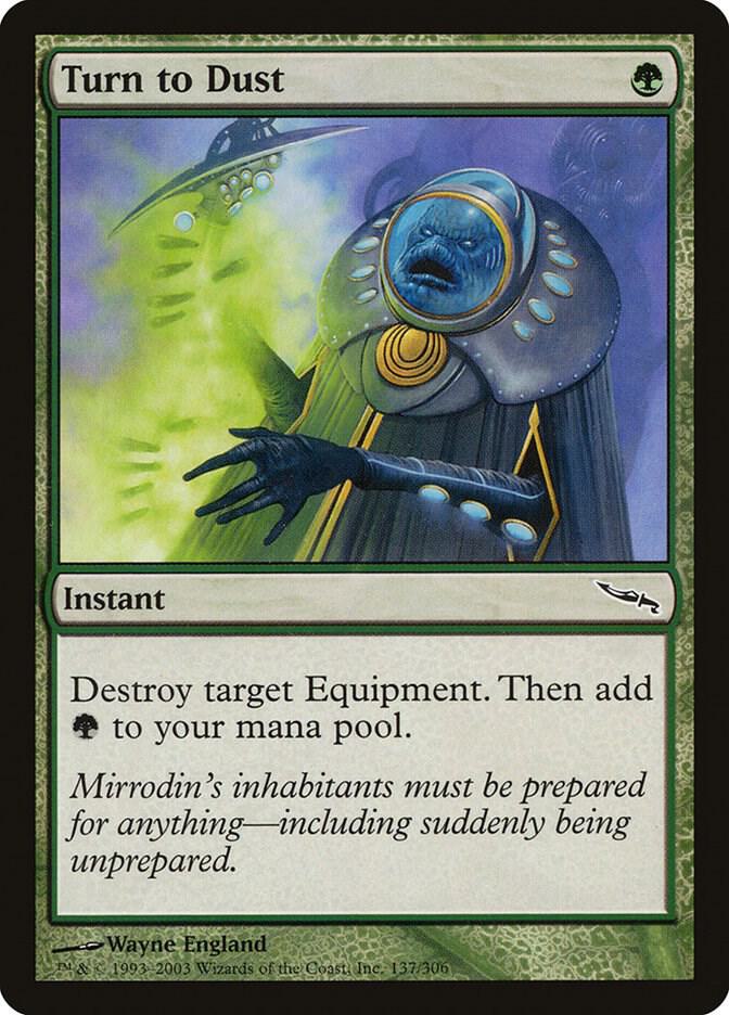 Turn to Dust [Mirrodin] 137
