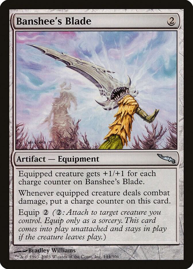 Banshee's Blade [Mirrodin] 144