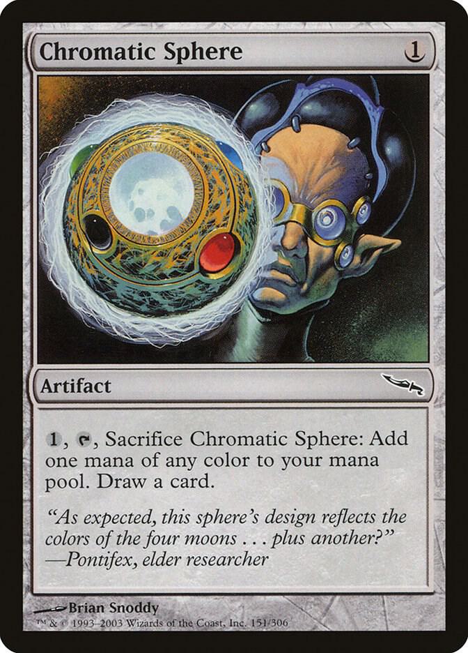 Chromatic Sphere [Mirrodin] 151