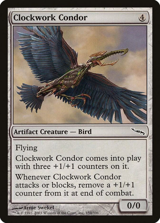 Clockwork Condor [Mirrodin] 154