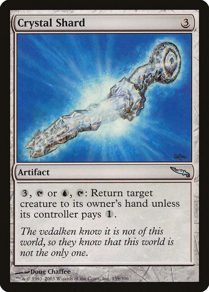 Crystal Shard [Mirrodin] 159