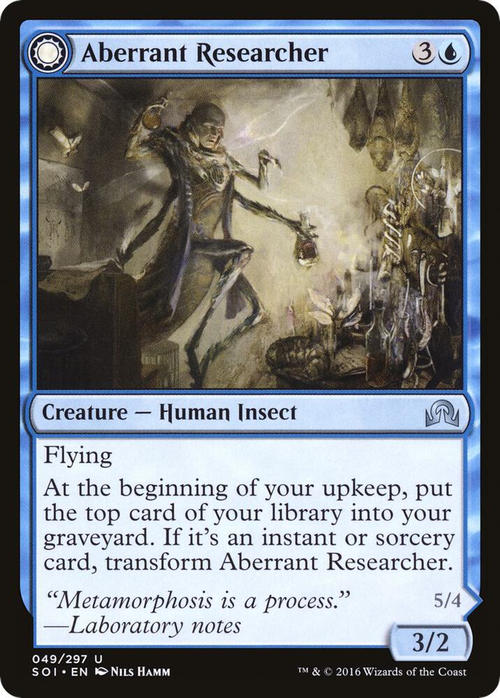 Aberrant Researcher [Shadows over Innistrad] 49
