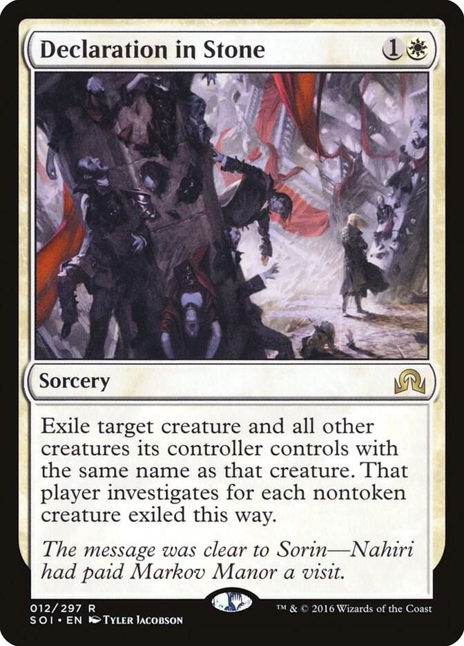 Declaration in Stone [Shadows over Innistrad] 12
