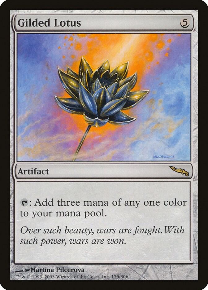 Gilded Lotus [Mirrodin] 175