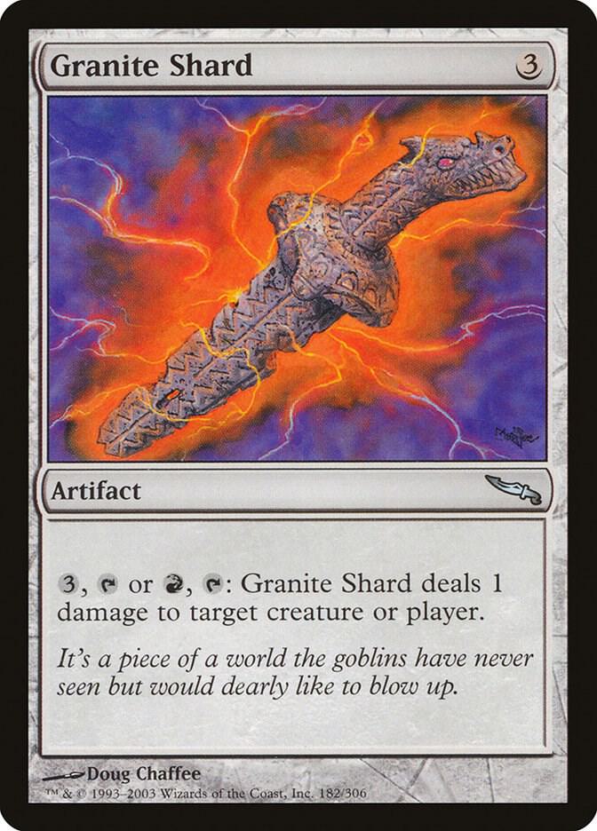 Granite Shard [Mirrodin] 182