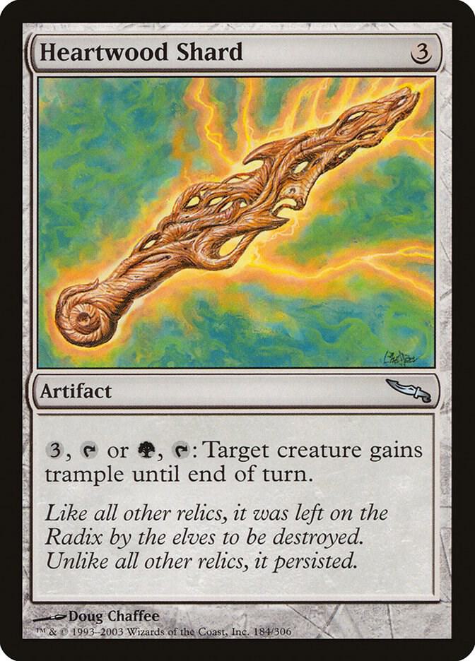 Heartwood Shard [Mirrodin] 184