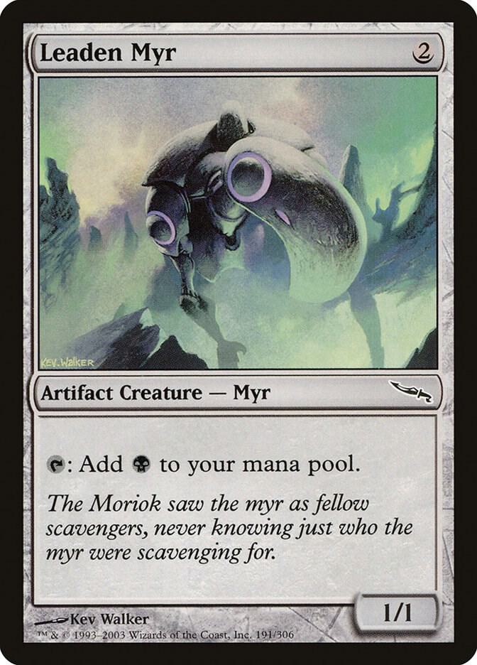 Leaden Myr [Mirrodin] 191
