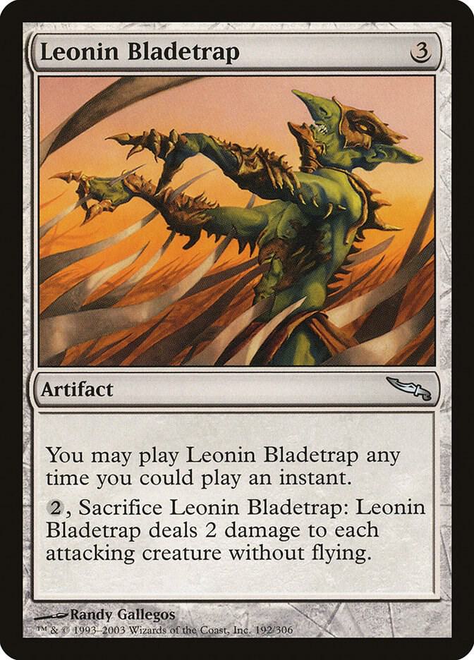 Leonin Bladetrap [Mirrodin] 192